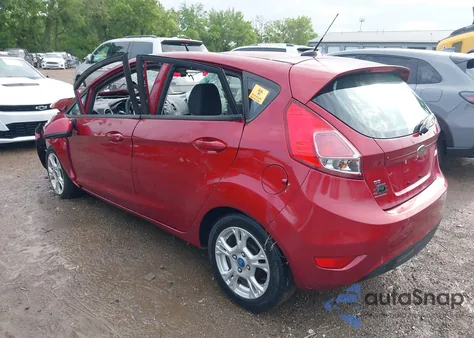 2014 Ford Fiesta Se из США, поврежденный, VIN 3FADP4EJ9EM108181
